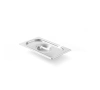HENDI Tapa Gastronorm con hueco para la cuchara. - Kitchen Line - GN 1/4-265x162 mm