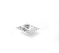HENDI Tapa Gastronorm con hueco para la cuchara. - Kitchen Line - GN 1/6-176x162 mm