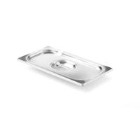 HENDI Recipiente GN 2/3, contenedor GN, esquinas reforzadas,resistente a Temperaturas de -40° a 300°C,apto para hornos,congeladores,calientaplatos,baño María, 15.5L, 354x325x(H)200mm,acero inoxidable