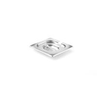 HENDI Tapa Gastronorm con hueco para la cuchara. - Profi Line - GN 1/6-176x162 mm
