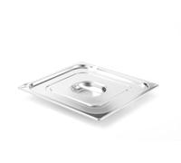 HENDI Tapa Gastronorm con hueco para la cuchara. - Profi Line - GN 2/3-354x325 mm