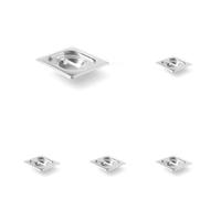 HENDI Tapa Gastronorm GN 1/6, Acero Inoxidable (Paquete de 5)