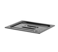 HENDI Tapa Gastronorm - PC - GN 1/2 - Negro - 325x265 mm
