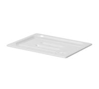 HENDI Tapa Gastronorm - PC White - GN 1/2 - Blanco - 265x325 mm