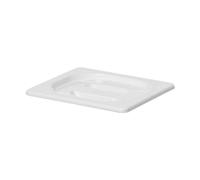 HENDI Tapa Gastronorm - PC White - GN 1/6 - Blanco - 176x162 mm