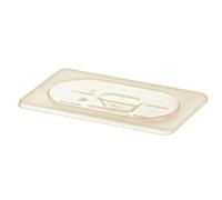 HENDI Tapa Gastronorm resistente a altas temperaturas - Grillamid - GN 1/9 - Transparente - 176x108 mm