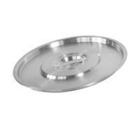 HENDI Tapa para Cubo con Base Reforzada - 12L - Gris Claro - ø300x(H) 25 mm