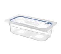 HENDI Tapas Gastronorm con cierre hermético - PP - GN 1/3 - Transparente - 325x176 mm