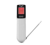 HENDI Termómetro infrarrojo con sonda - Gris claro - -60/350˚C - 39x53x(H)158 mm