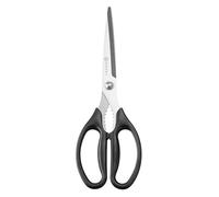 HENDI Tijeras de cocina 252mm | Acero inoxidable y PP, cascanueces integrado, aptas para lavavajillas, negro