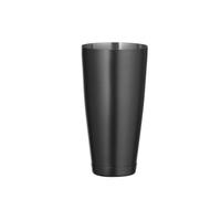 HENDI Vaso mezclador para coctelera Boston, BarUp, vaso medidor contrapesado, 800 ml, ø90x(H)175 mm, acero inoxidable con recubrimiento de polvo negro