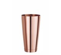 HENDI Vaso mezclador para coctelera Boston, BarUp, vaso medidor contrapesado, 800ml, ø90x(H)175mm, acero inoxidable enchapado en cobre