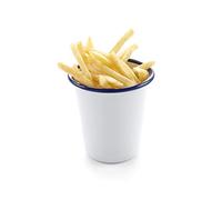 HENDI Vasos con un bonito borde azul, resistentes a la abrasión, 0,4 L, 90 x 120 mm, 72 unidades