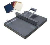 Hendidora de Papel Manual 350mm, Máquina de Hendido Profesional para A3 A4, Metal con Tope Ajustable y Regla de Alta Precisión para Tarjetas, Invitaciones, Menús, Fotos, Hendidora de Sobremesa