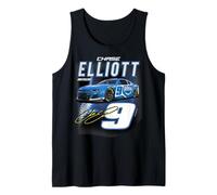 Hendrick Motorsports Elliott Chase Signature No 9 Camaro ZL1 Camiseta sin Mangas