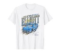 Hendrick Motorsports Nascar Chase Elliott Retro Poster Camiseta