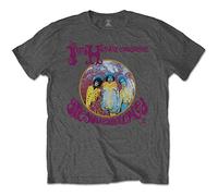 Hendrix Jimi - T-Shirt # M Unisex Grey # Are You Experienced