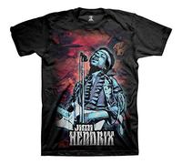 Hendrix Jimi - T-Shirt # S Unisex Black # Universe