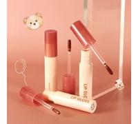 Heng Fang - Greedy Bear Watery Lip Glaze - 4 Colors 604# Peach Oolong - 3g