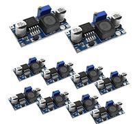 HENGBIRD 10pcs DC-DC Step Down Buck Converter Regulador de Voltaje de Alta eficiencia 3.2-46V a 1.25-35V Fuente de alimentación Ajustable Módulo de Bajada