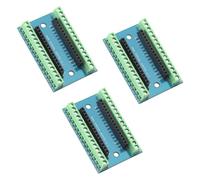 HENGBIRD 3 unidades Nano Expansion Platine, Nano Shield, Nano Holder, Nano IO Shield V1.O Placa de expansión sencilla con terminales de tornillo compatible con Arduino