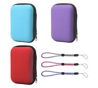 HENGBIRD 3pcs Spielkarten Box für UNO, Kartenbox Spielkarten Etui, Kartenbox für unos, Spielkarten Aufbewahrung ung, Kartenspiel Boxs, Tasche Wasserfest für UNO Box für Karten Carry Bag mit Lanyard