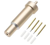 HENGBIRD 4 Hojas de Corte Fino Premium Con Carcasa, Cuchillas de Repuesto Compatibles Con Cricut Maker, Maker 3, Air 3, Air 2, Explore 3 (Dorado)