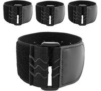 HENGBIRD 4 pcs cinta velcro, bridas reutilizables de 40 x 5 cm con silicona antideslizante, bridas reutilizables de velcro,cinchas para bicicletas, pantalones, esquís, gartexi,organizador cables