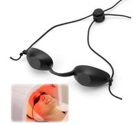 HENGBIRD Gafas de solarium, gafas de protección UV, luz roja, lámpara de luz roja, protección ocular, infrarrojos, luz roja, terapia, parche de ojo para gafas, protección de gafas de solarium, antifaz