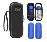 HENGBIRD Nevera portatil para insulina, Nevera pequeña portatil Ideal para bolígrafos y medicamentos. Compacta y Resistente a Golpes,Bolsa termica Ideal para Viajes y Aviones. Ideal para diabéticos