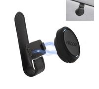 HENGBIRD Soporte magnético para OOONO CO-Driver NO2, Clip Parasol Coche sin Tornillos ni Ventosa, instalación rápida, Accesorio Estable Compatible con Radar GPS