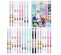 HENGBIRD Stray Kids Merch Stray Kids - Juego de 24 bolígrafos (6 diseños diferentes)