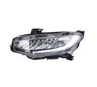 HENGCHUG 2016-2021 Compatible con H Compatible con Civic X 10th FC Luces LED de alta coincidencia Lente del faro y conjunto de luz de señal intermitente Condi
