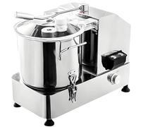 HENGCMM Procesador de Alimentos Multifuncional Comercial, Picador de Verduras con Control de Velocidad Ilimitado y Cuchilla, Capacidad de 6/9/12 L para Picar Verduras, Frutas, Pan y Carne. 12L