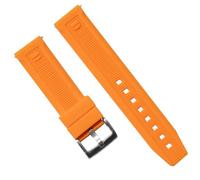 hengfento2 Correa de repuesto de goma de silicona para Tag Heuer Aquaracer Formula F1 de 20 mm, Naranja, 20mm