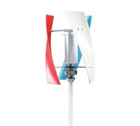 HENGJINGTR 12V,Generador de turbina eólica Vertical, 6000W 12V 24V 48V 3 aspas Generador eólico Vertical de levitación magnética sin Ruido con Controlador para jardín al Aire Libre