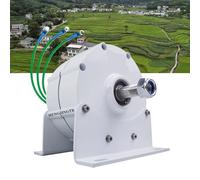 HENGJINGTR 48v,Generador de imán Permanente sin Engranajes 12000W, generadores de alternador AC de Baja Velocidad 110V/220V con energía renovable Base para Uso doméstico y Fuera de la Red