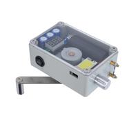 HENGJINGTR Generador de manivela Manual portátil multifunción para Exteriores Generador de manivela con Carga USB Fuente de alimentación de Supervivencia de Emergencia para Viajes, exploración