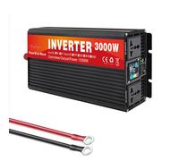 HENGJINGTR Inversor de Onda sinusoidal Pura de 3000W CC 12V/24V/48V/60V/72V Fase Dividida Entrada de CC Salida de CA 110 V/220 V, convertidor de energía Solar,12v to 220v