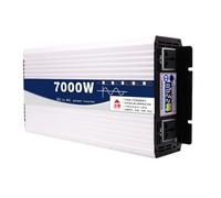HENGJINGTR Inversores De Onda Sinusoidal Pura De 7000 Vatios, DC 12V/24V/48V/60V/72V A AC 110V/220V Convertidor Inversor De Energía del Coche para El Hogar, RV, Camión,72v to110v