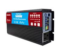 HENGJINGTR Inverter de Potencia de Pico de 5000W para vehículos, DC 12V 24V 48V 60V 72V a 110V 220V AC convertidor de Potencia del Coche para RV, Fuera de la Red, camión,60V TO 220V