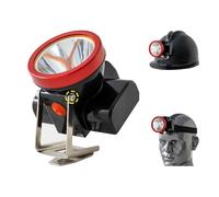 HENGJINGTR Lámpara De Minería De Casco De Seguridad Montada En Cabeza De 45W, Faro De Minería Led Súper Brillante, Antorcha Recargable Impermeable A Prueba De Explosión del Sombrero Duro
