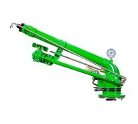 HENGJINGTR Máquina De Riego con Aspersor De Brazo Metálico Agrícola, con Manómetro, Aspersor De Agua Agrícola De 2 Pulgadas para Jardines Y Equipos De Riego De Tierras De Cultivo