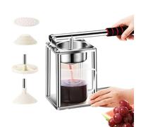 HENGJINGTR Máquina exprimidor de Prensa Manual de Acero Inoxidable, Gadget de Cocina de Fruta de cítricos Manual Extracción de Jugo rápido de 3 Segundos Adecuado para limón, sandía, Naranja