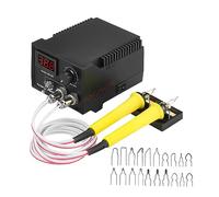 HENGJINGTR Pirografía Profesional Kit De Quema De Leña, Herramienta De Leña Para Quemaduras De Leña Kit De Pyrografía De Madera Con Doble Pluma Para Profesionales, Principiantes, Adultos