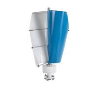 HENGJINGTR Turbina Eólica de Eje Vertical de Maglev Permanente de Energía Libre de 20000W, 12V 24V 48V 220V con Controlador MPPT, Turbina Eólica Sin Ruido para el Hogar,48v
