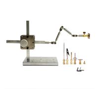 HENGJINGTR Vertical y Horizontal Stop Motion Animation Winder Rig System, Movimiento de Figuras de Apoyo con 5 Conectores, Stop Motion Armature Kit para animadores,26cm