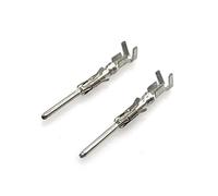 Hengliang Store 20 PCS Auto Coche Embalaces Alambre Crimp Terminal Masculino Metal Eléctrico Pines Ajuste for Conector Tyco DJ221-1.5B 965570-1 DJ211-1.5B (Color : White, Pins : 20 pcs of Male)