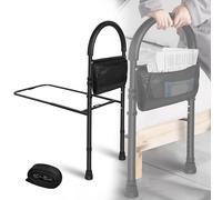 HENGMEI Barandilla de cama, cama ayudante para levantarse, asas ajustables en altura para personas mayores, accesorios para personas mayores, para uso diario
