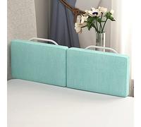 HENGMEI Barrera de Cama de 60 cm, Rejilla de protección, Altura Regulable, Rejilla de Cama anticaídas, 40-60 cm, Tubo de Acero Ajustable, Verde Mar